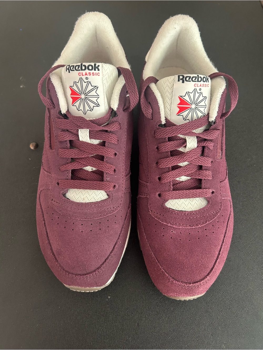 Reebok Classic Suede Panelled Sneakers Size 8